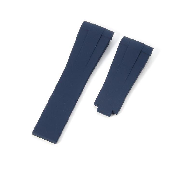 

Rolex Зелений Submariner Explorer GMT Daytona Yacht-Master Чорний Силіконовий Ремінець для Годинника, 20мм 20mm