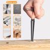 EMVANV 2Pcs Bridge Pin Hole Reamer, 3-13mm(1/8''-1/2'') & 5-16mm(½-5/8") T Handle Taper Reamer Set, 6 Fluted Chamfer Reaming Tool, Bridge Pin Hole
