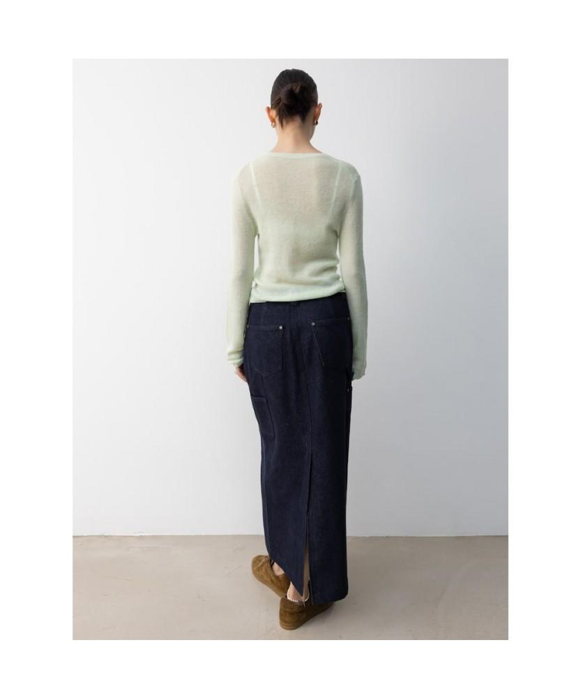 Diaepeocheo Carpenter Denim Skirt Blue (Ta5727A11P)