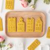 European Retro Architecture Cookie Cutters Amsterdam Buildings Shape DIY Biscuit Stamp Fondant Embosser Cake Decorating Tools