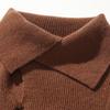 Women's Thickened Cable Knit Turtleneck Wool Sweater