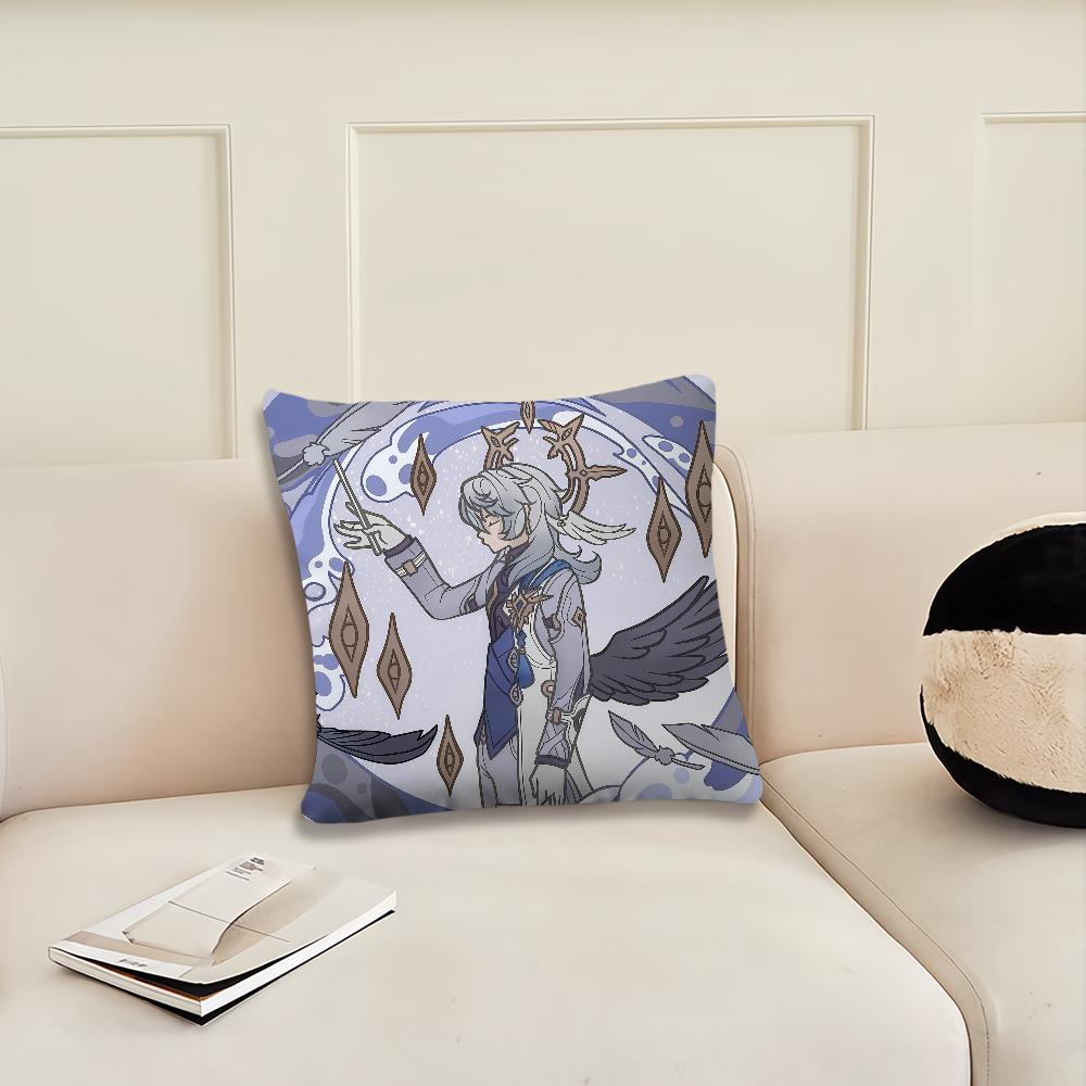 Game Honkai Star Rail cushion cover Pillow Cover Decoration Room Home Sofa living Office Car Nordic Simplicity