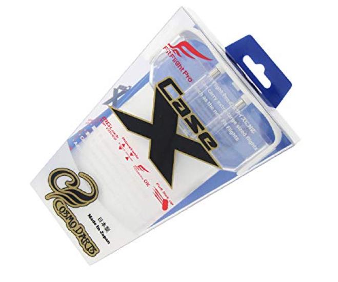 Cosmo darts dart case case X clear deep blue