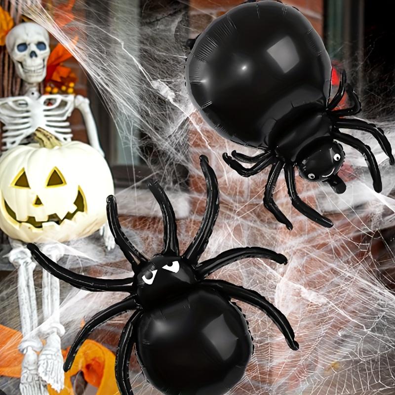 1/5/10/20pcs Halloween Black Large Spider Balloon Foil Balloons Happy Party Decor for Kid Toys Globos Haunted Hous Horror Props