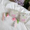 Letter Flower for AirPods1 Protective Cover Female Apple 1/1 Generation AirPods Pro1 Earphone Cover Simple