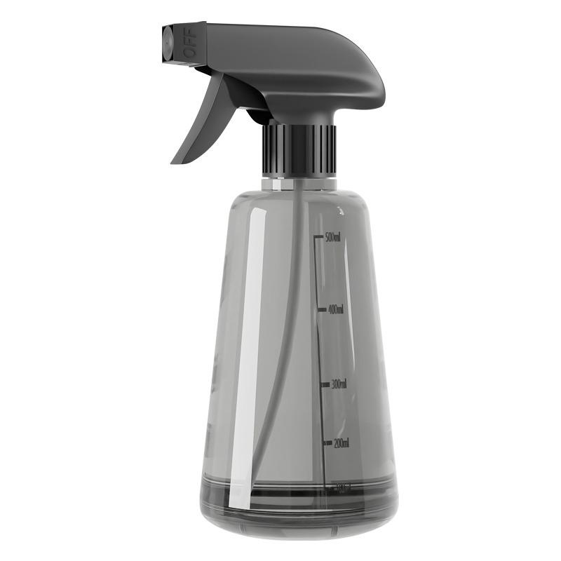 

16.91oz Transparent Plastic Pressure Sprayer with Black Handle - Dual Mode DC Spray Ideal for Watering Plants Household Disinfection 500ml