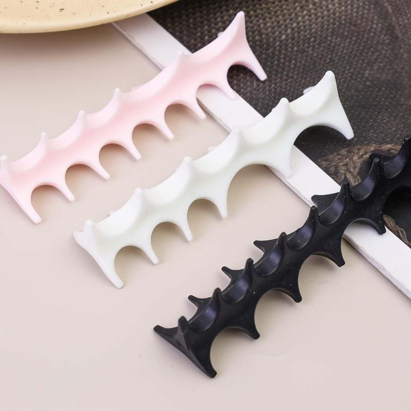 1-3pcs Soft Silicone Nail Pen Holder Stand Shelf Painting Pen Rest Nail Brush Rack UV Gel Brushes Display Carrier Storage