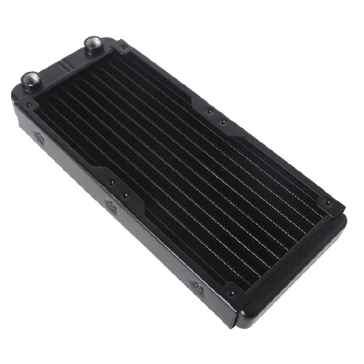 Aluminum Water Cooling Radiator 10 Tubes Heat Exchanger CPU Heatsink Cooler Fast Heat Dissipation for PC Computer