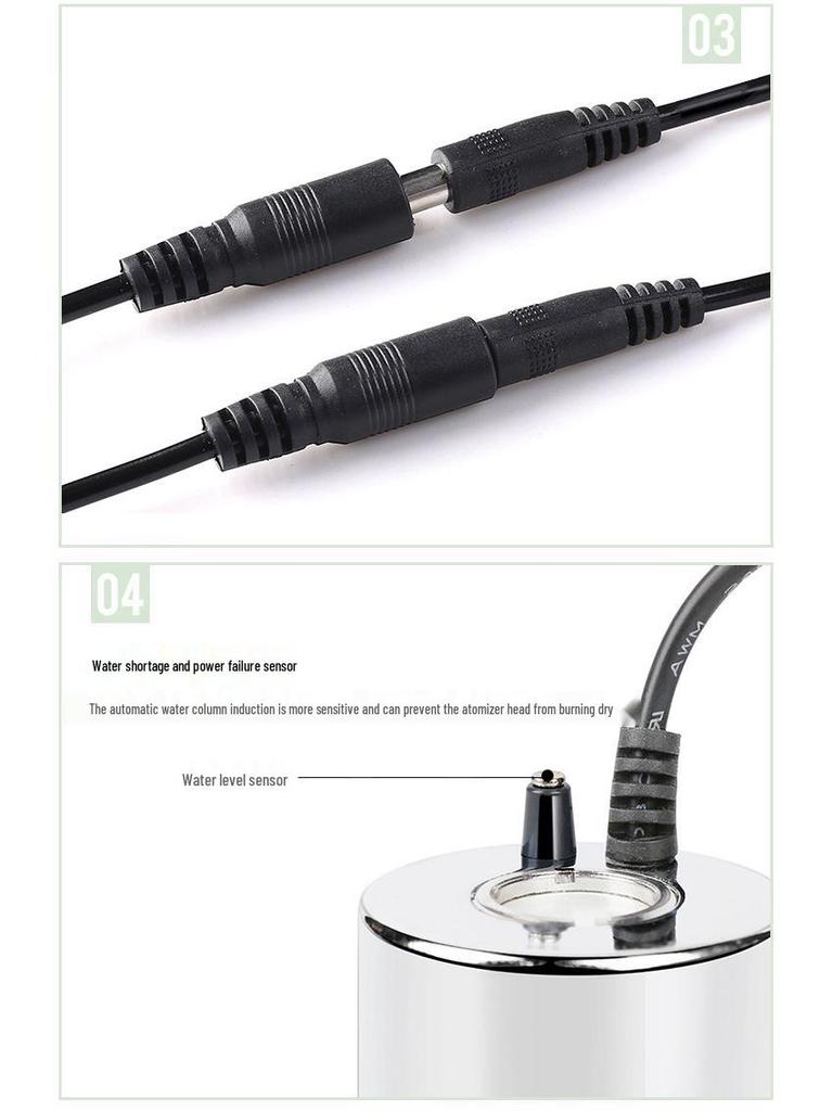 Ultraschallzerstäuber für Aquarium & Bonsai - Nebel-Luftbefeuchter für Schlafzimmer