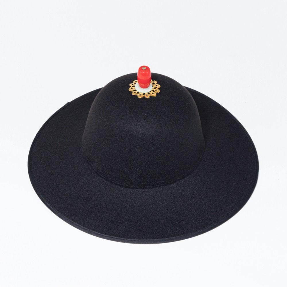 Accessoire Hanfu Chinois Chapeau Ancien Perles Vintage Homme Casquettes Historiques Style Coréen Chapeau Mascarade