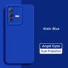 Angel Eyes Square Liquid Silicone Phone Case for VIVO V23 Pro 5G Soft Mobile Cover VIVOV23 V 23 V23Pro 360 Protective Shield Bag