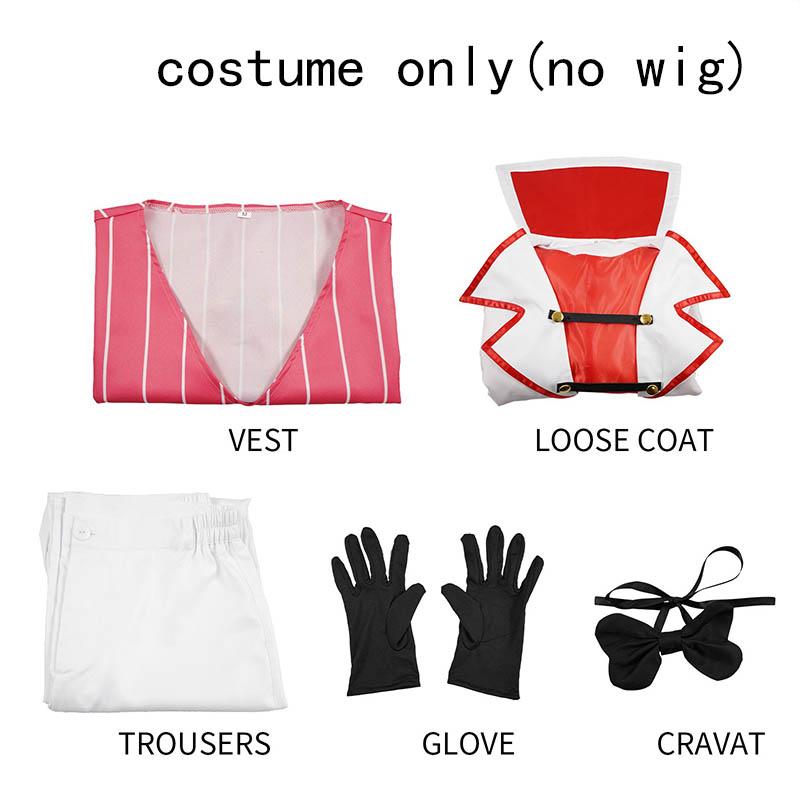 

Костюм для косплею Люцифера Фантазія Аніме Хазбін Люцифер Морнінгстар Уніформа З Рукавичками Для Хелловіну Комік-Кон Вбрання Люцифера M