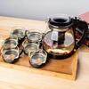 1000ML High-Temperature Resistant Glass Teapot