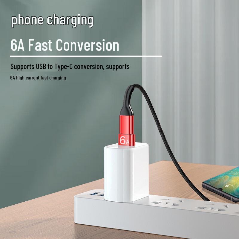 USB To Type-C Female Adapter: Fast Charging, Audio, Data, OTG Converter for Cars and Computers