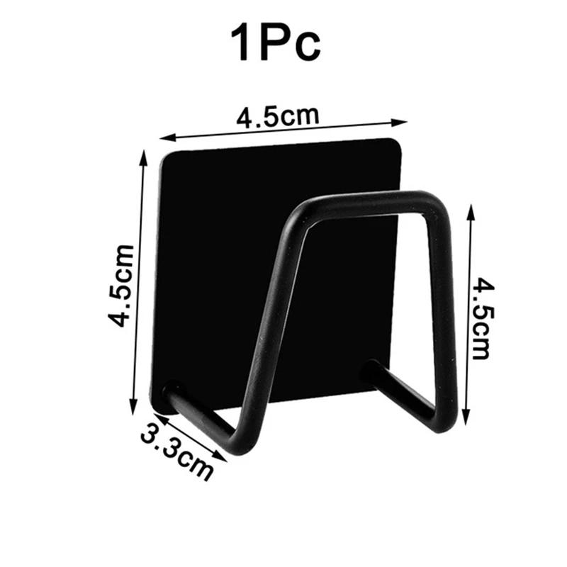

Держатель для кухонной раковины из нержавеющей стали, самоклеящаяся сушилка для слива, кухонные настенные крючки, органайзер для хранения аксессуаров