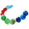 Design Sense Natural Red Chalcedony Blue Chalcedony Green Chalcedony White Crystal Design Sense Bracelet Bracelet