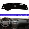 Car Auto Inner Dashboard Cover For Hyundai Grandeur Azera 2006 - 2011 LHD RHD Dash Mat Carpet Cape Dashmat Sunshade Anti-sun