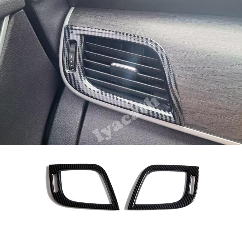 For BYD M6 2025 2026 ABS carbonfiber front rear center air conditions outlet cover side AC vent cover interior accessories side air vent cover