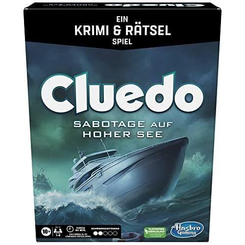 Clue Escape Sabotage on the High Seas - HASBRO - Jeu de société - Détective - 10 ans - 60 min