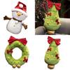 Festive Christmas Gingerbread Man Plush Toy Adorable And Soft Stuffed Animal For Holiday Decoration 15cm Height
