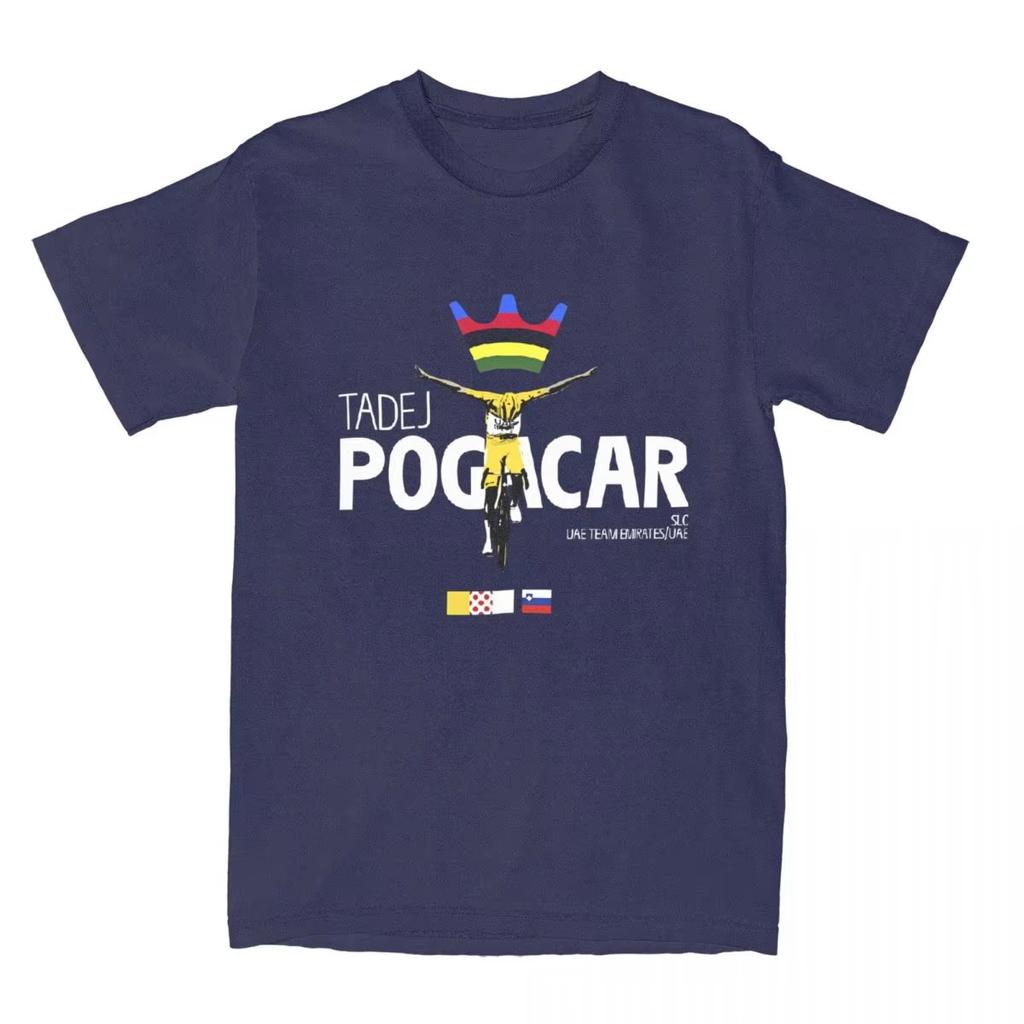 2026 Unisexs Tadej Pogacar Ciclismo Pogi Team Magliette TourdeFrance Unisex Unisex Maglietta