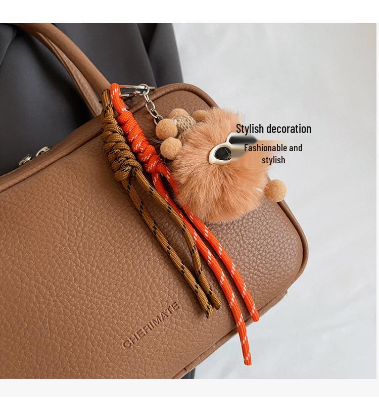 Autumn/Winter Large Capacity Niche Design Bowling Handbag - High Quality & Stylish