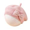 Spring & Autumn Baby Beret - Soft, Comfortable Cap with Creative Bow Tie for Newborns and Children