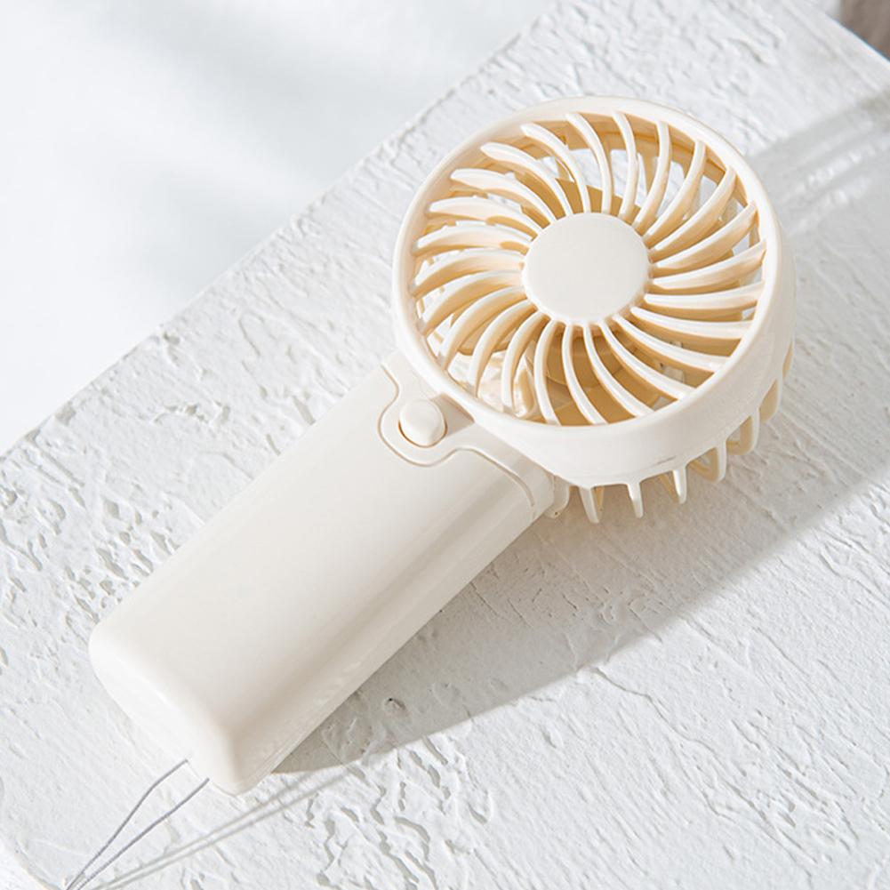 Mini Fan Portable Convenient Creative Small Fan Handheld Pocket Hand-held Fan Lightweight Adjustable Cute Small Fan Student Gift