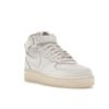 Nike  Air Force 1 07 Mid White Canvas Women Sneakers Summit-White Pearl-White Black DZ4866-121