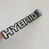3D Metal HYBRID Rear Trunk Side Fender Emblem Badge Sticker Decals For Hybrid Synergy Drive Prius Camry Rav4 Crown Auris