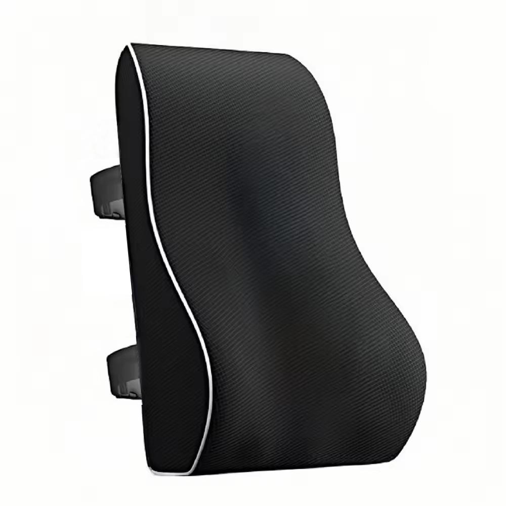 Ergonomic Memory Foam Lumbar Support Cushion for Office Chair, Car, and Wheelchair.