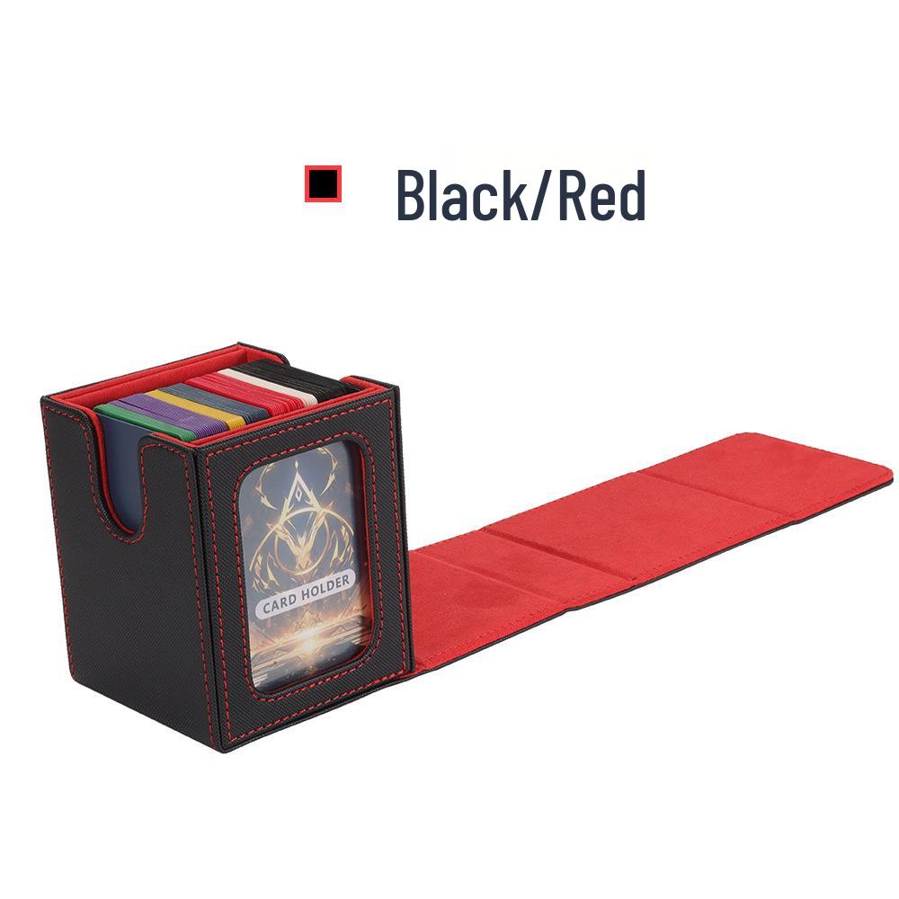 

В наличии ПУ-бокс с двойным открытием для карт Pokémon, Ultraman, MTG - Вмещает 100+ карт