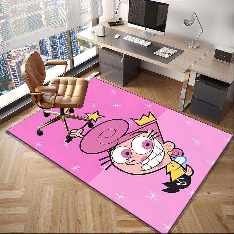 Magical Friendship Timmy Adventure Office Rug Chair Mat, Game Carpet, Suitable for Front Door, Bedroom, Living Room, Desk, Holiday Gift
