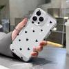 Black Heart Graphic Soft TPU Silicone Transparent Phone Case For iPhone 17 14 13 15 16 Pro Max 16E 12 11 16 Plus 17 Air Cover