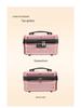 16" Women's Carry-on Makeup & Toiletry Bag with Lock - Large Capacity, Lightweight, Waterproof Organizer.