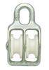 DOUBLE FIXED ROPE PULLEY 40MM - BL40 DOUBLE