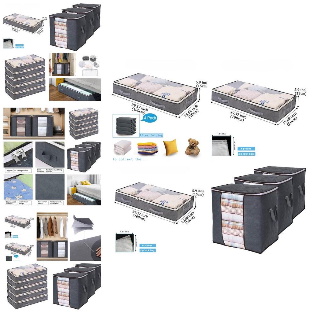 Mehrzweck Vliesstoff Nachttisch Aufbewahrungsbox für Schlafzimmer Unordnung und Kleidung