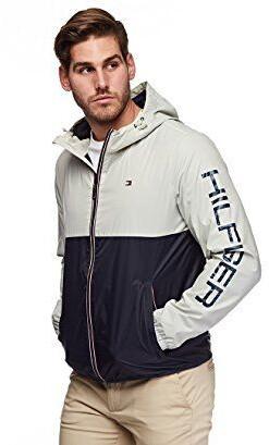

Демисезонная куртка Tommy Hilfiger Lightweight water-repellent hooded rain jacket ice navy S