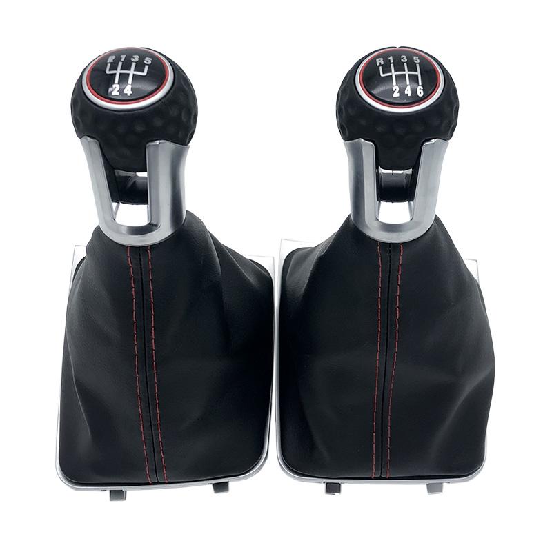 Car Styling Gear Shift Knob Gaiter Boot Cover Case Collar For VW Volkswagen Golf 7 A7 MK7 GTI GTD 2013 2014 2015 2016 2017 2018