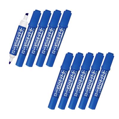 Sakura Beyaz Tahta Kalemi Çift Uçlu 10 Adet Cray-Pas WBK-T#36(10) Mavi,