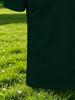 1pc Men'S Short Sleeve Polo Shirt, Multi-Size Available, Collar Button Design, Dark Green Light Yellow Contrast, Light Yellow Lapel Short Sleeve Top,
