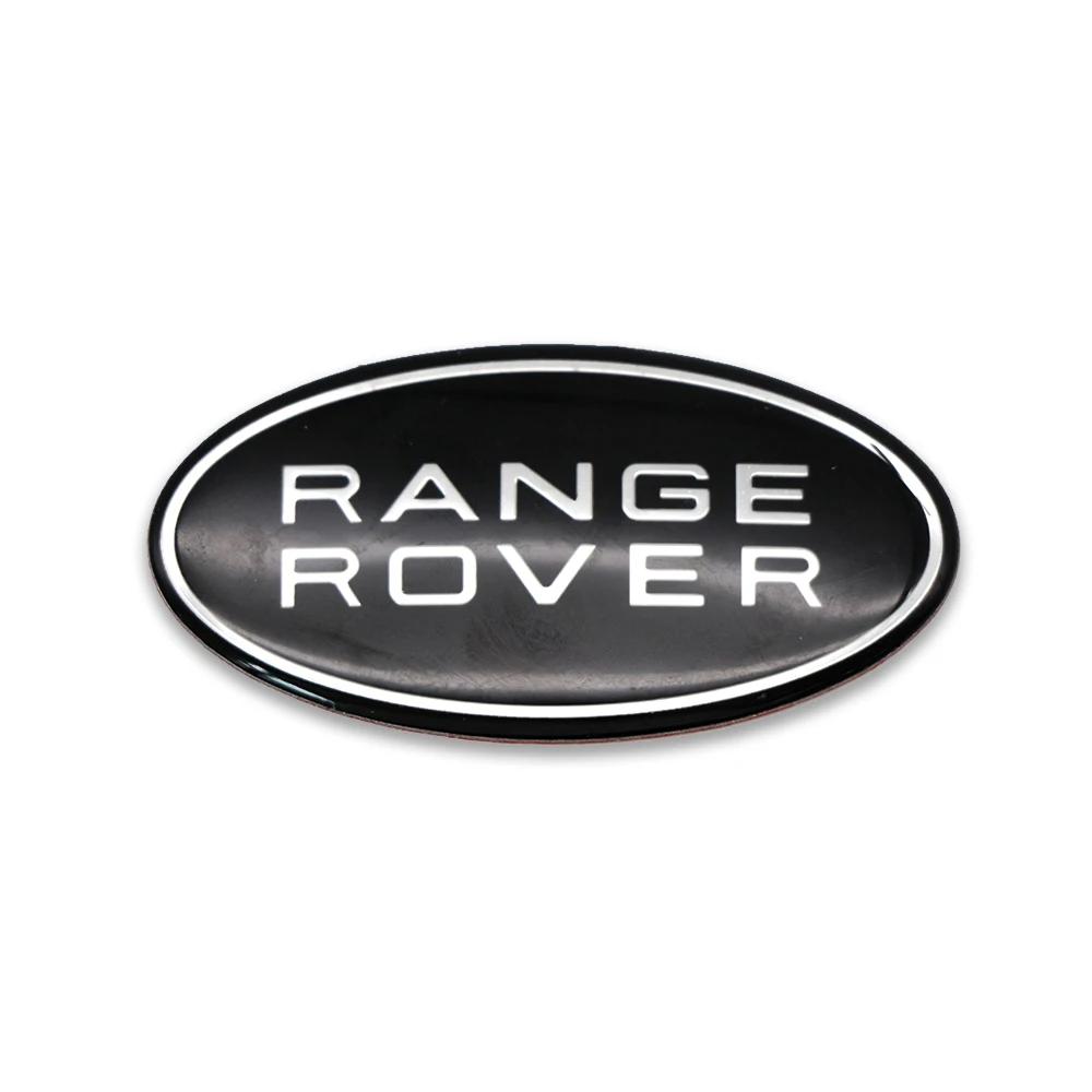 ABS 8.6cm Car Front Grille Trunk Badge Sticker Body For Land Rover Range Rover Evoque Discovery 3 4 Defender 4 Styling Sticker SA1