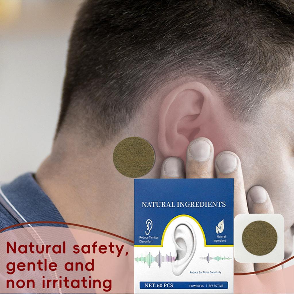 Patch Effectively Reduces Tinnitus And Improves Ear Discomfort. Tinnitus Patch Set Of 60 Pcs