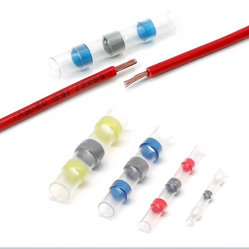 Electrical Terminal Block Wire Cable Connectors Electrical Heat Shrink Kit Waterproof Solder Ring Accessories