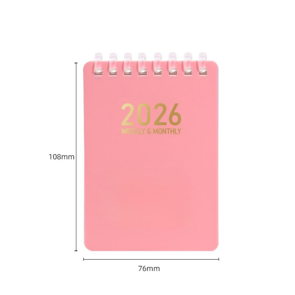 English Version To Do List Notebook Mini Weekly Planner Compact Schedule Notepad  Students