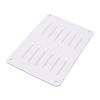 Air Vent Cover 15x10cm White Aluminum Alloy for RV Travel Trailer Home Kitchen Wall Ceiling Air Return Grille