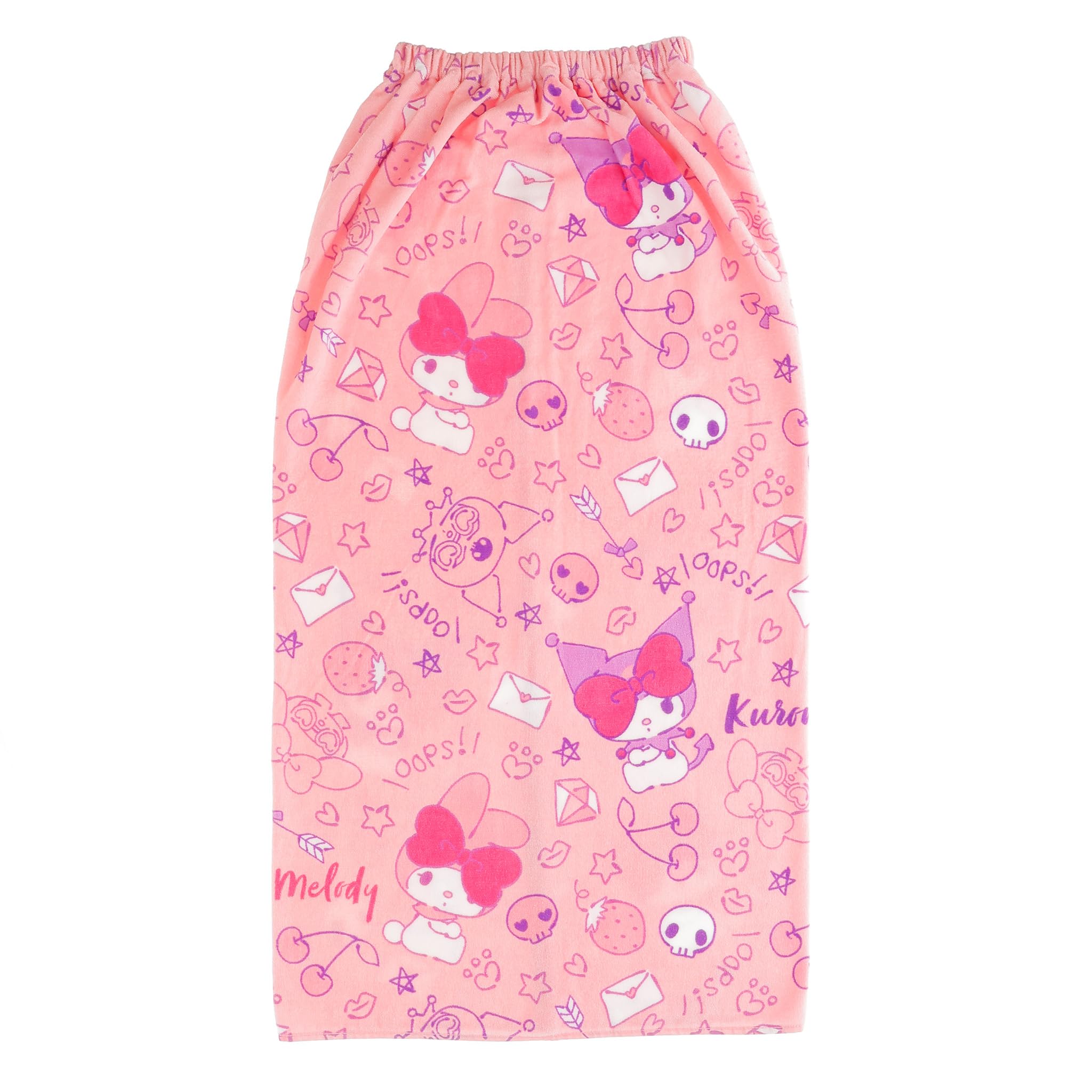 Marushin 100 см Длина Обертывание Sanrio My Melody 3765006800 Полотенце, Нарядное Розовое,