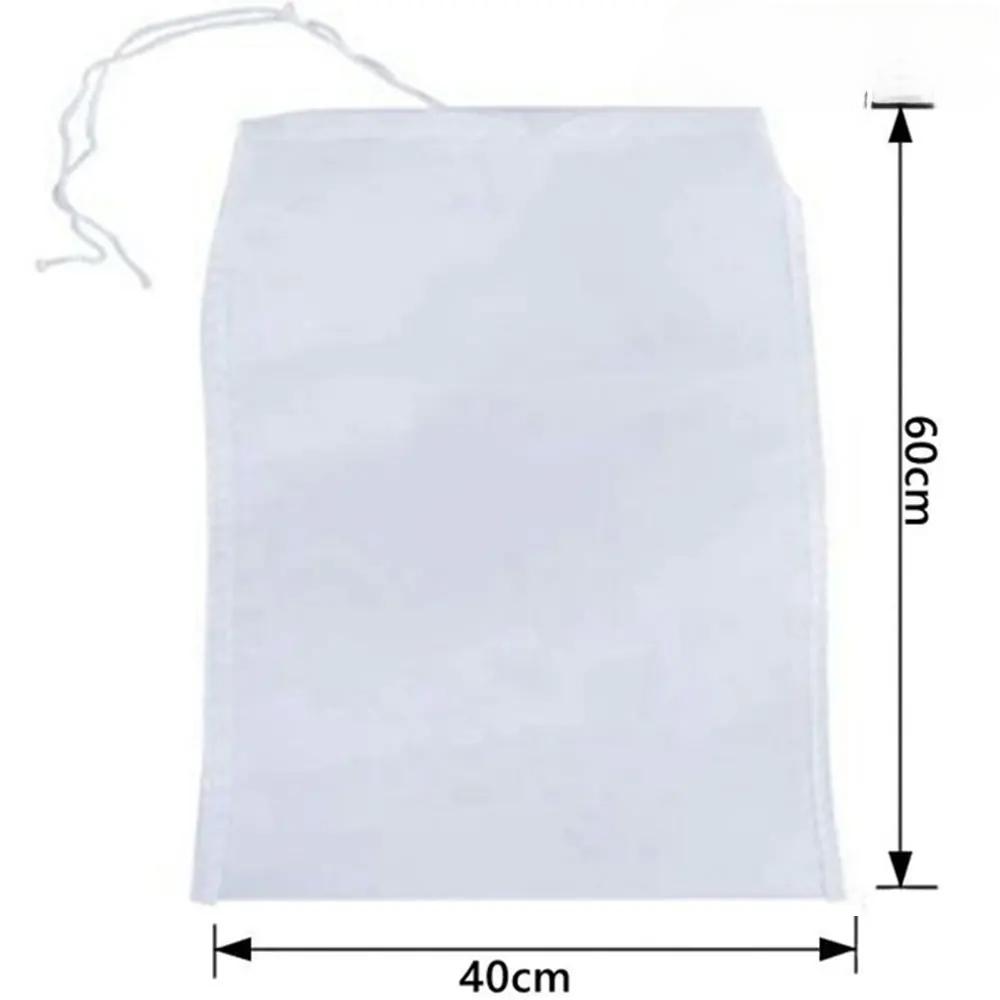 Beer Homebrew Filter Bag for Brewing Malt Boiling Wort Mash Strainer Tool Mesh Nylon Food Strainer Bag Nut Milk Juice Filte