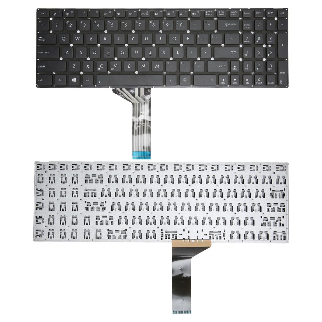 Laptop Replacement Keyboard 102 Keys Replaceable Keyboard for ASUS X551 for X554 for X503M for Y583L for F555 for W519L