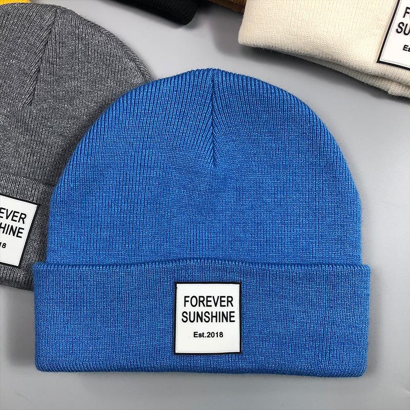 

Ding Zouzou Japanese versatile candy color high-density knitted hat women s autumn and winter warm ear protective wool hat men s tide one size fits all